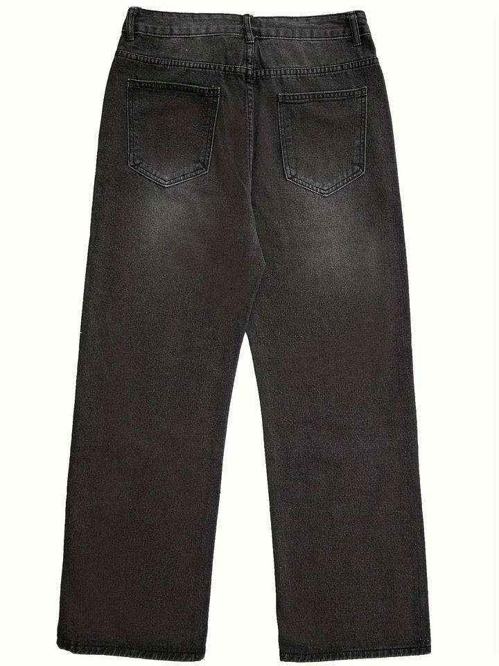 “The Loose” Noir Denim