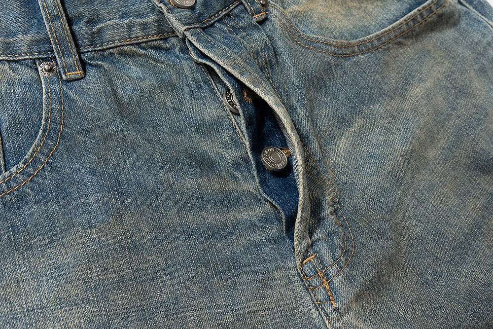 “The Baggy” Thrashed Denim