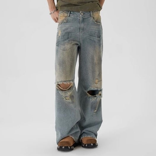 “The Baggy” Thrashed Denim