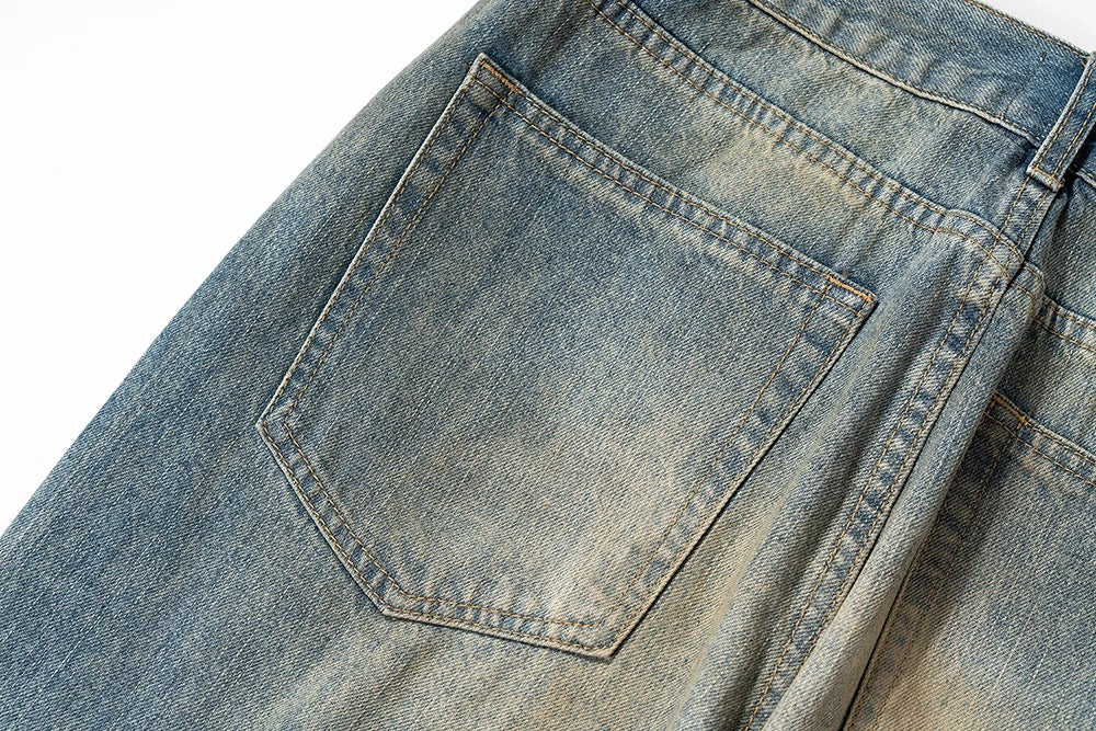 “The Baggy” Thrashed Denim