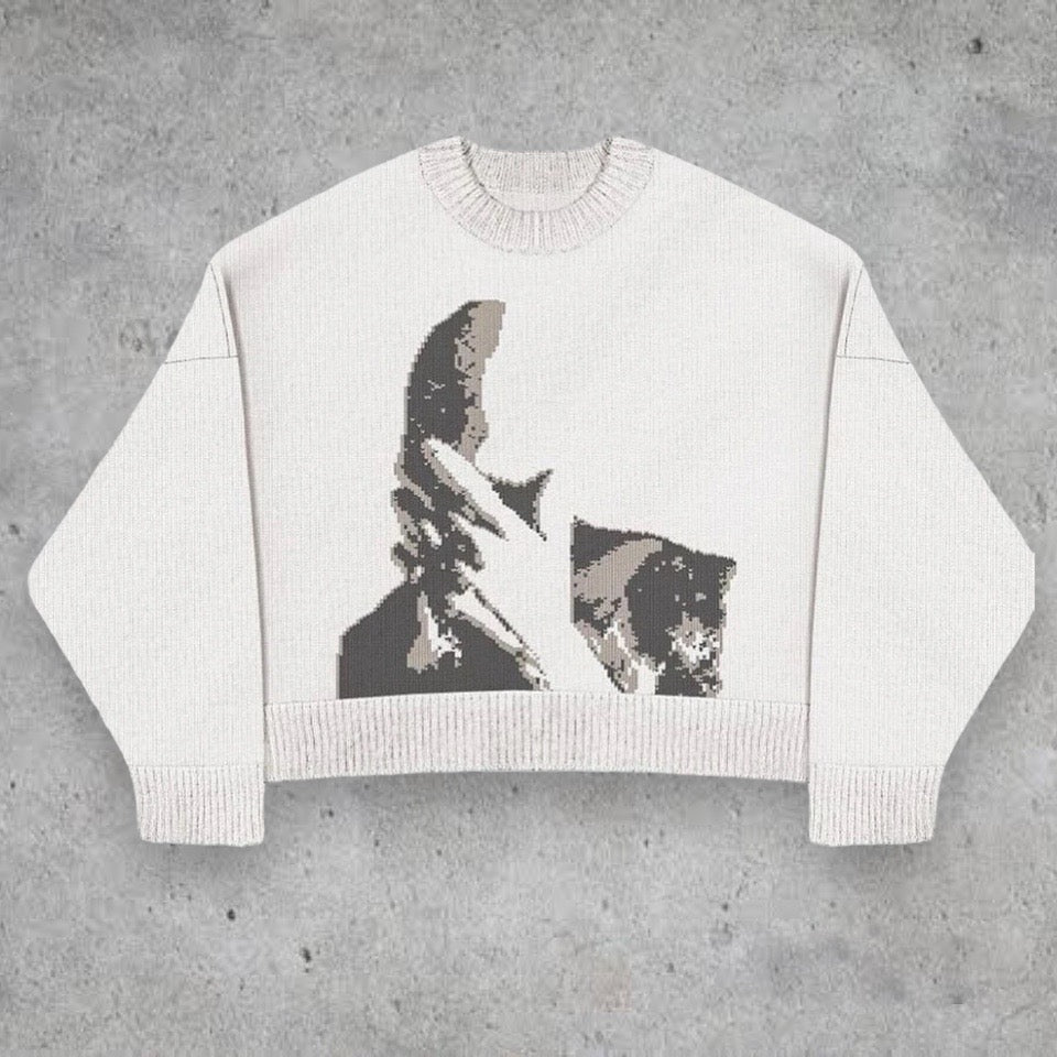 Blond Knit Sweater