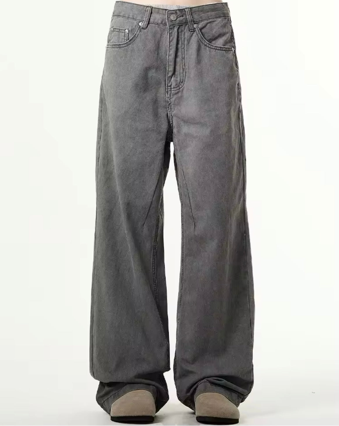 “The Baggy” Gray Denim